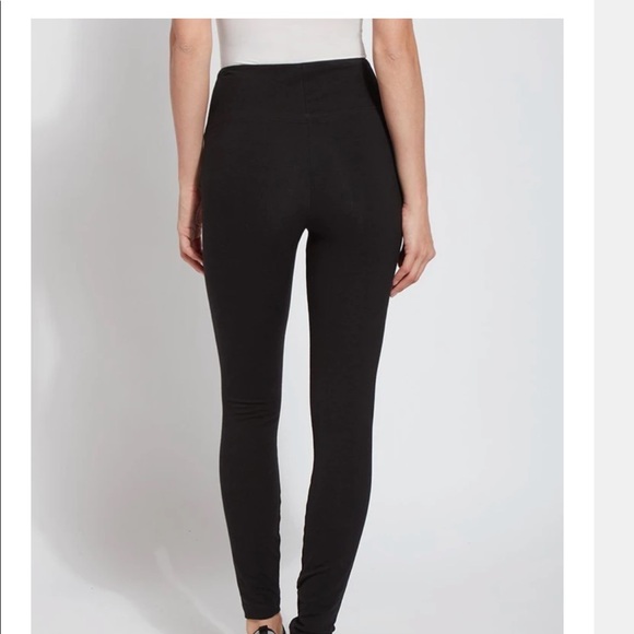 Lysse Flattering Cotton Leggings NWT Black Ankle - Picture 3 of 8